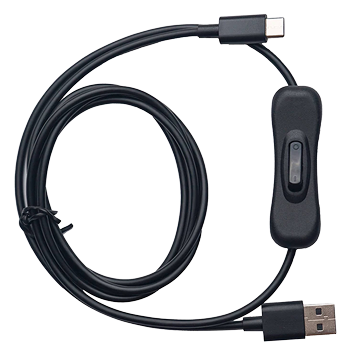 OBSBOT USB-A to USB-C Data Power Cable with ON/OFF Switch