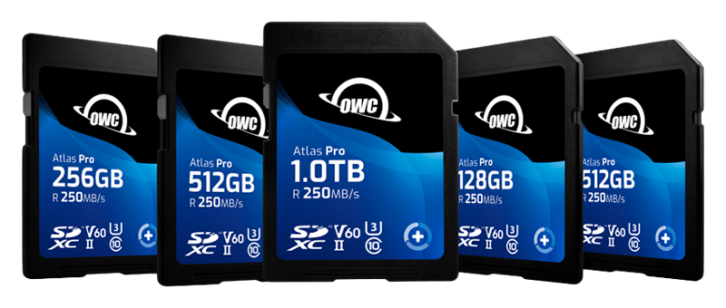 OWC Atlas Pro SD V60 range