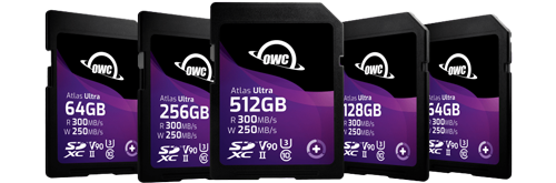 OWC Atlas Ultra SD Card range