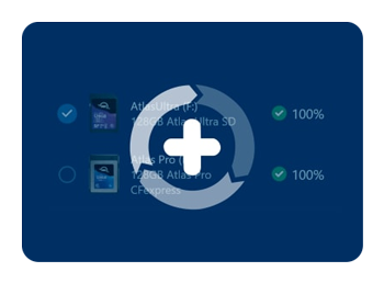 OWC Envoy Pro Elektron health check with app logo