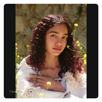 sample portrait taken with the panasonic lens