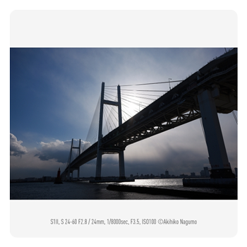 sample image of a bridge taken using the Panasonic LUMIX S1II