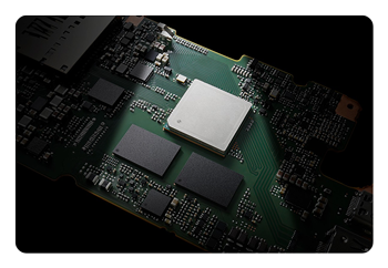 close up of the Panasonic LUMIX S1II sensor