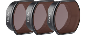 PGYTECH DJI FPV Professional ND Filter Set (ND 4, 8, 16)