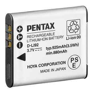 Ricoh Pentax D-LI92 Litium Ion Battery