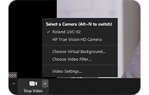 Roland UVC-02 Web Presentation Dock