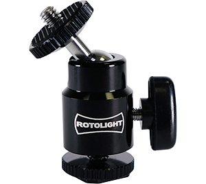 Rotolight 360 degree ball swivel cold shoe mount