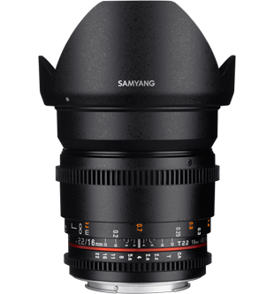 Samyang 16mm T2.2 VDSLR ED AS UMC CS II Lens