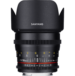 Samyang 50mm T1.5 VDSLR AS UMC Lens