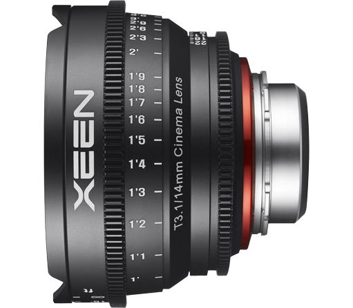 Samyang XEEN 14mm T3.1 Cine Lens for Canon