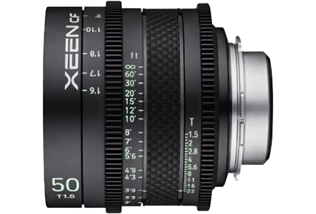 XEEN CF 50mm T1.5 Cine Lens for Canon