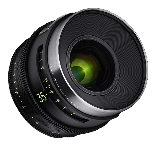 angled view of xeen miester lens, Samyang XEEN Meister 24mm T1.3 Lens Canon EF Mount