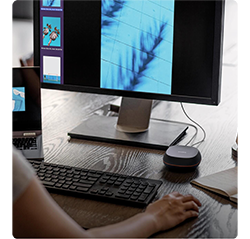 photo of person editing photos on a computer