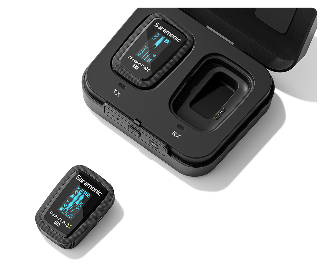 close of oled displays, Saramonic Blink500 ProX B2