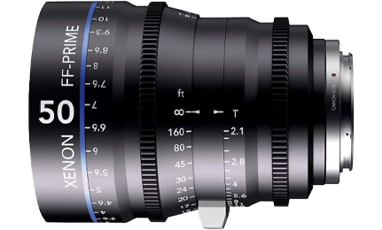 Schneider 50mm T2.1 Xenon FT Full-Frame DSLR Lens