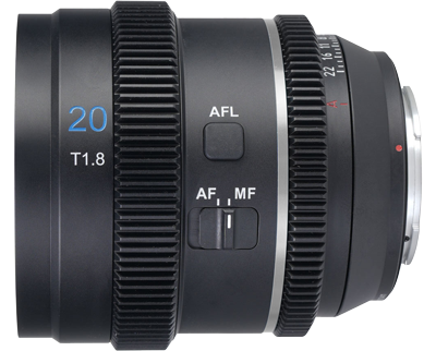 Sirui 20mm T1.8 1.33X S35 AF Anamorphic Lens