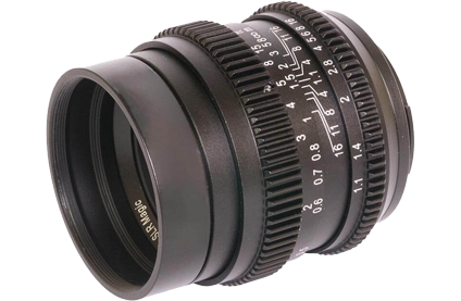 SLR Magic CINE 50mm F1.1 Lens Sony E Mount