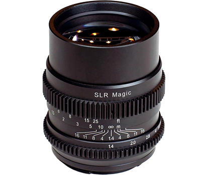 SLR Magic CINE 75mm F1.4 Lens Sony E Mount