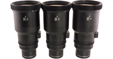 SLR Magic Anamorphot CINE 2X MFT 3 Lens Set