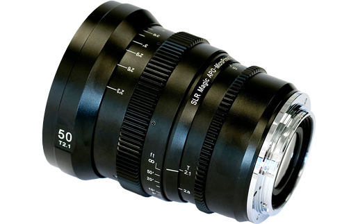 SLR Magic APO MicroPrime Cine 50mm T2.1 Lens
