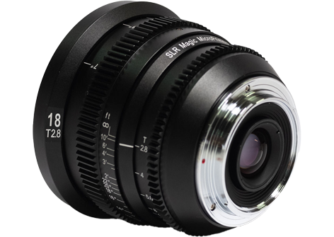 SLR Magic MicroPrime CINE 18mm T2.8 Lens