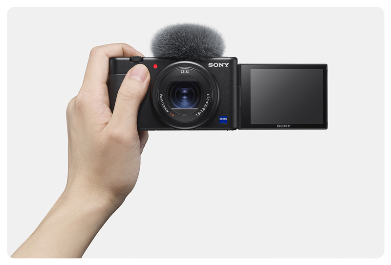 Sony ZV-1 Camera handheld vlogging
