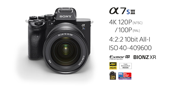 Sony Alpha 7S III Mirrorless Camera DSLM