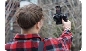 Sony ZV-e10 Vertical video recording