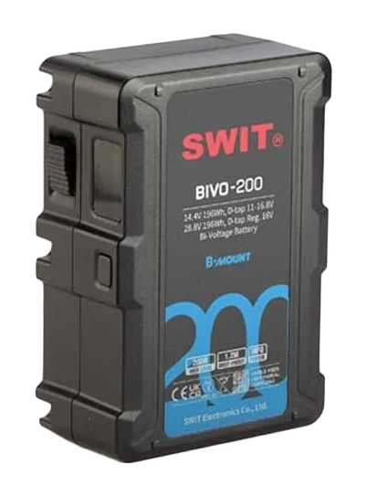 SWIT BIVO-200 Bi-voltage B-mount Battery Pack