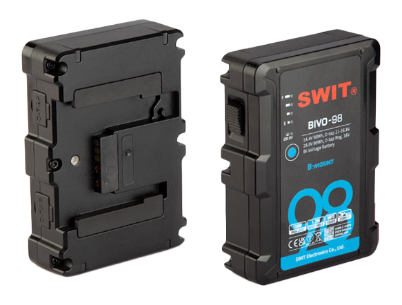 SWIT BIVO-98 Bi-voltage B-mount Battery Pack