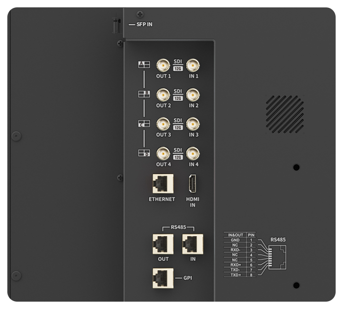 SWIT 23.8 BM-U245HDR 4K 12GSDI HDR Studio Monitor