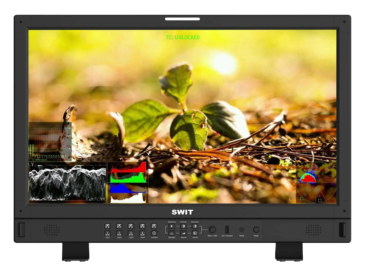 SWIT 23.8 BM-U245HDR 4K 12GSDI HDR Studio Monitor