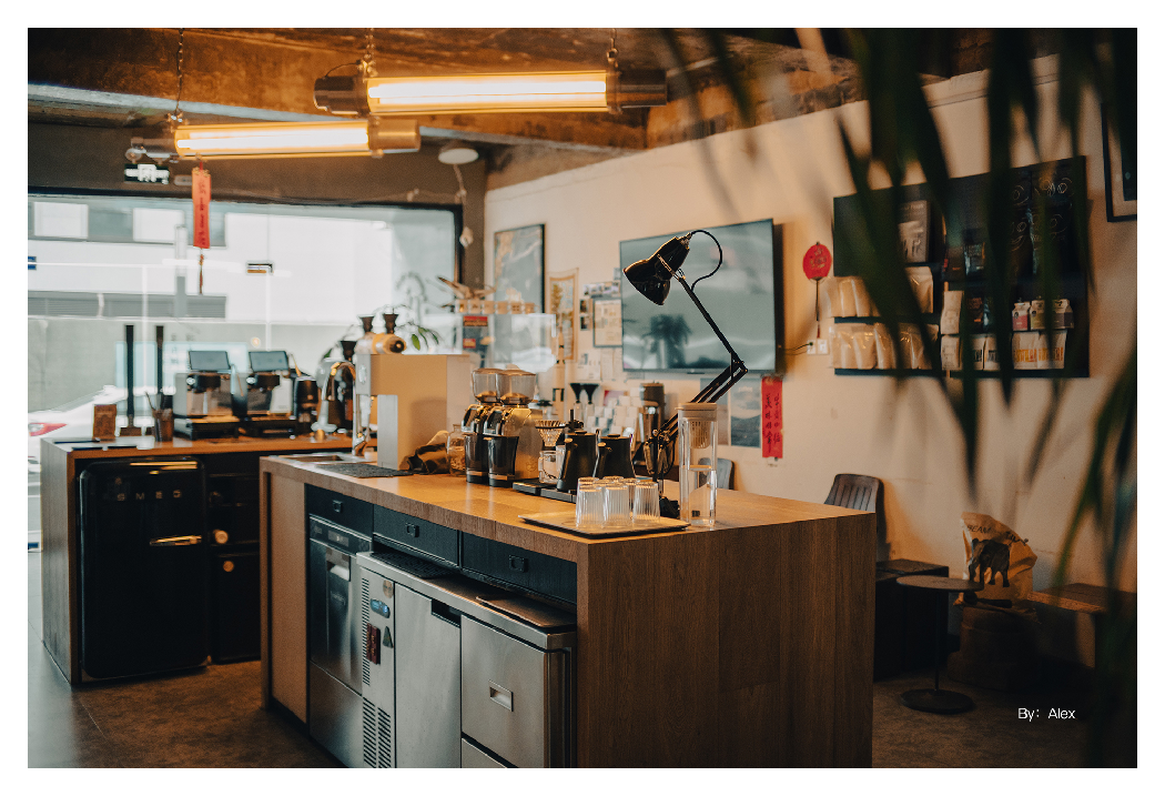 sample image of a modern kitchen taken with the ttartisan 23mm f1.4 lens
