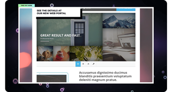 Preview image of Vizrt Live Link for TriCaster showing any web page