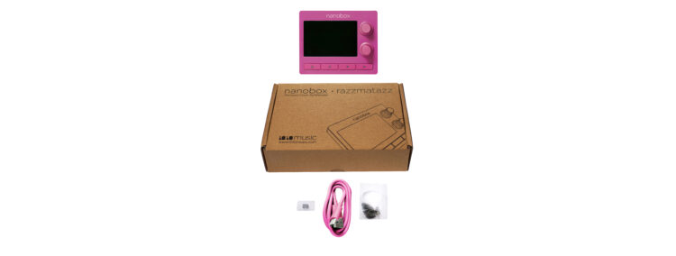 1010Music Nanobox Razzmatazzz Mini Drum Sequencer with FM Synthesis and Sampling