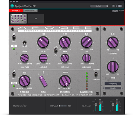 Apogee - Symphony Desktop Interface