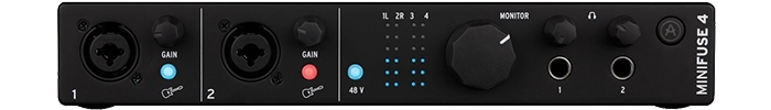 arturia minifuse 4 black