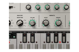 Analogue synths