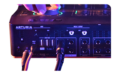 Power with DC or USB