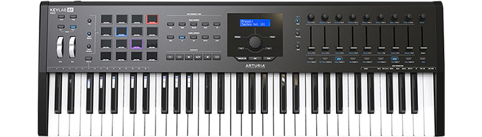 arturia keylab 61 mkii black