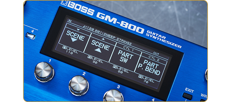 BOSS - GM-800 Guitar Synthesizer