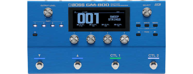 BOSS - GM-800 Guitar Synthesizer