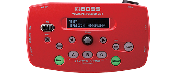 Boss VE-5 Red