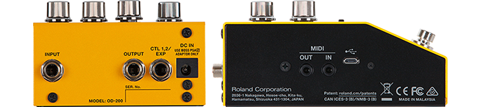 Boss OD-200 Hybrid Drive Overdrive Distortion