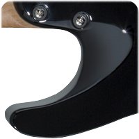 SCALLOPED LOWER BACK BOUT