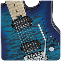 Charvel Pro-Mod San Dimas Style 1 HH FR M QM Chlorine Burst