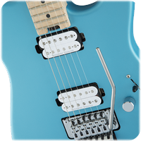 Charvel Pro-Mod San Dimas Style 1 HH FR M Matte Blue Frost