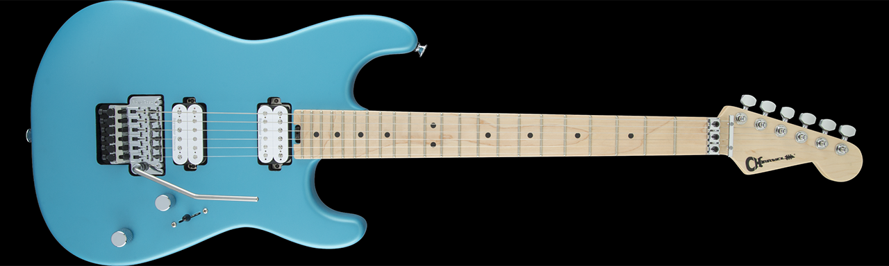 Charvel Pro-Mod San Dimas Style 1 HH FR M Matte Blue Frost