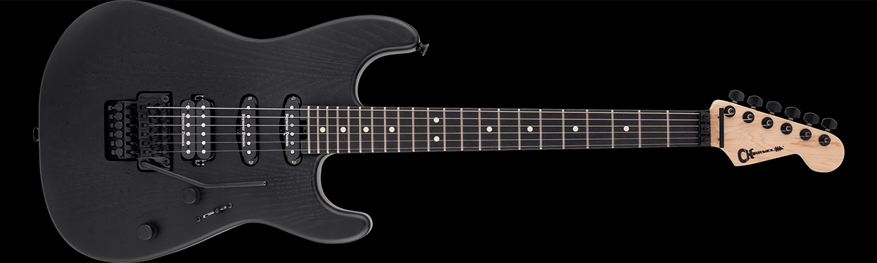 Charvel Pro-Mod San Dimas Style 1 HSS FR E Sassafras Satin Black