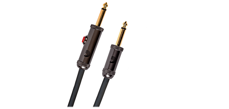 D'Addario - Straight to Straight with Latching Switch